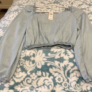 Anthropologie Cloth and stone top size xxs nwt